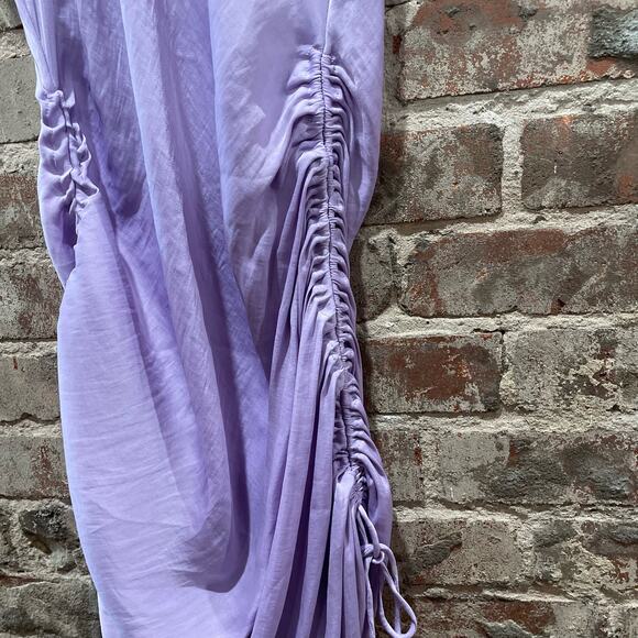 FREE PEOPLE Day To Night Convertible Midi Mini Slip Dress in Lilac Size Small - Picture 6 of 7